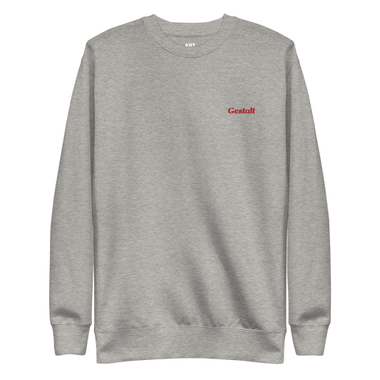 The Gestalt Jumper - Red Font